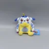 10cm Digimon Adventure Patamon Tailmon Gomamon Patamon Piyomon Agumon Tentomon Key chain Doll Plush Pendant Gift 3 - Digimon Merch