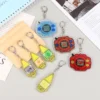 1pcs Digimon Adventure Digivice Anime Pendant Figure Keychain Keyring Collection Model Toy Gifts Cosplay 3 - Digimon Merch