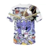 2023 New Fashion Digimon Adventure 3D Print T shirt Anime Digital Monsters Men Women Casual Harajuku 13 - Digimon Merch