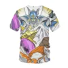 2023 New Fashion Digimon Adventure 3D Print T shirt Anime Digital Monsters Men Women Casual Harajuku 15 - Digimon Merch