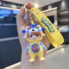 6 7CM Cartoon Anime Digimon Adventure PVC Car Bag Keychain Kids Toys Keyring Pendant Collectible Ornament 1 - Digimon Merch