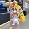 6 7CM Cartoon Anime Digimon Adventure PVC Car Bag Keychain Kids Toys Keyring Pendant Collectible Ornament 2 - Digimon Merch