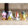 9pcs Set Digimon Adventure Tailmon Gomamon Patamon Gabumon Tentomon Palmon Piyomon Agumon Anime Model Toy Doll 4 - Digimon Merch