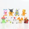 9pcs set Anime Digital Monster Digimon Cute Action Figure Model Toys 1 - Digimon Merch