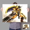 Anime Digimon Poster Wall Art Canvas Painting Taichi Yagami Yamato Ishida Agumon Tyrannosaurus Battle Tyrannosauru Decorate 1 - Digimon Merch