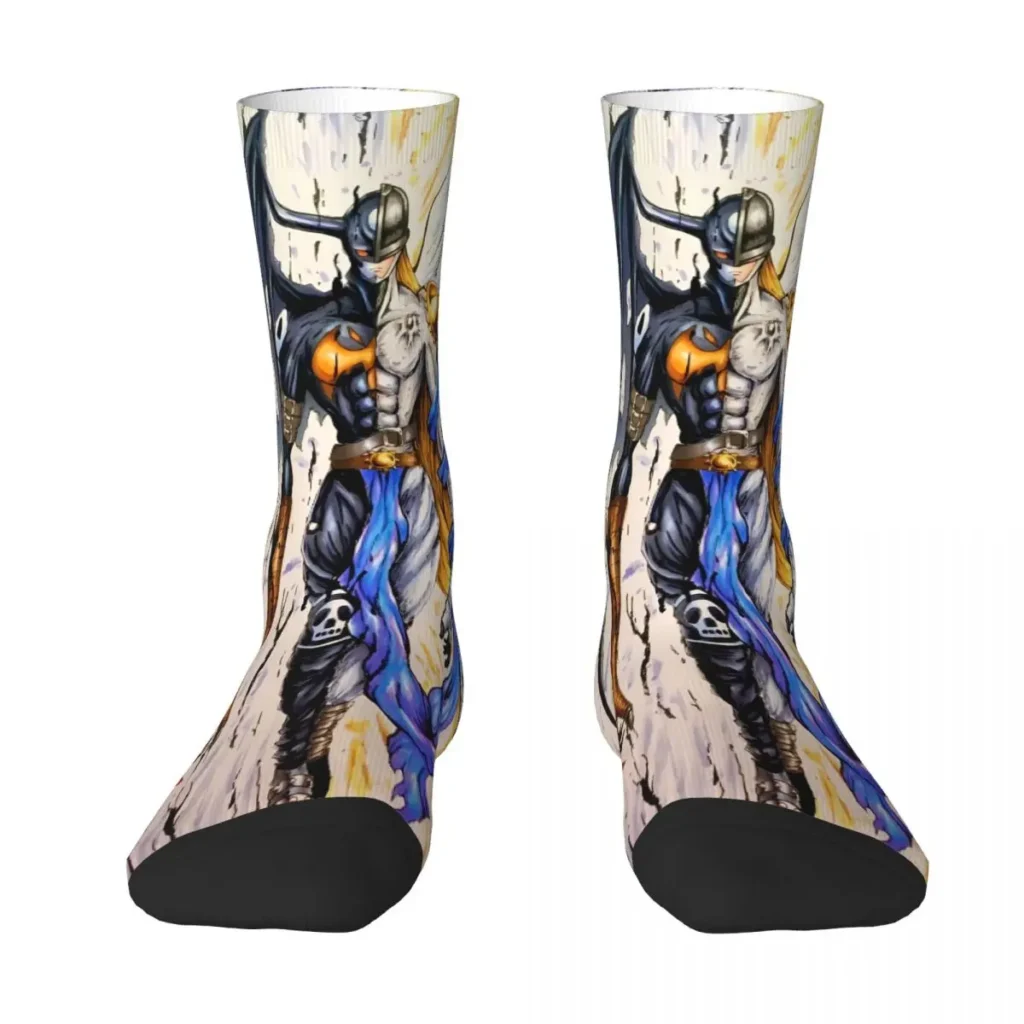 Cool Digimon Adventure Yagami Taichi Anime Sock Socks Men Women Polyester Stockings Customizable Design 6 - Digimon Merch