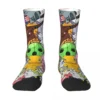 Cool Digimon Adventure Yagami Taichi Anime Sock Socks Men Women Polyester Stockings Customizable Hip Hop - Digimon Merch