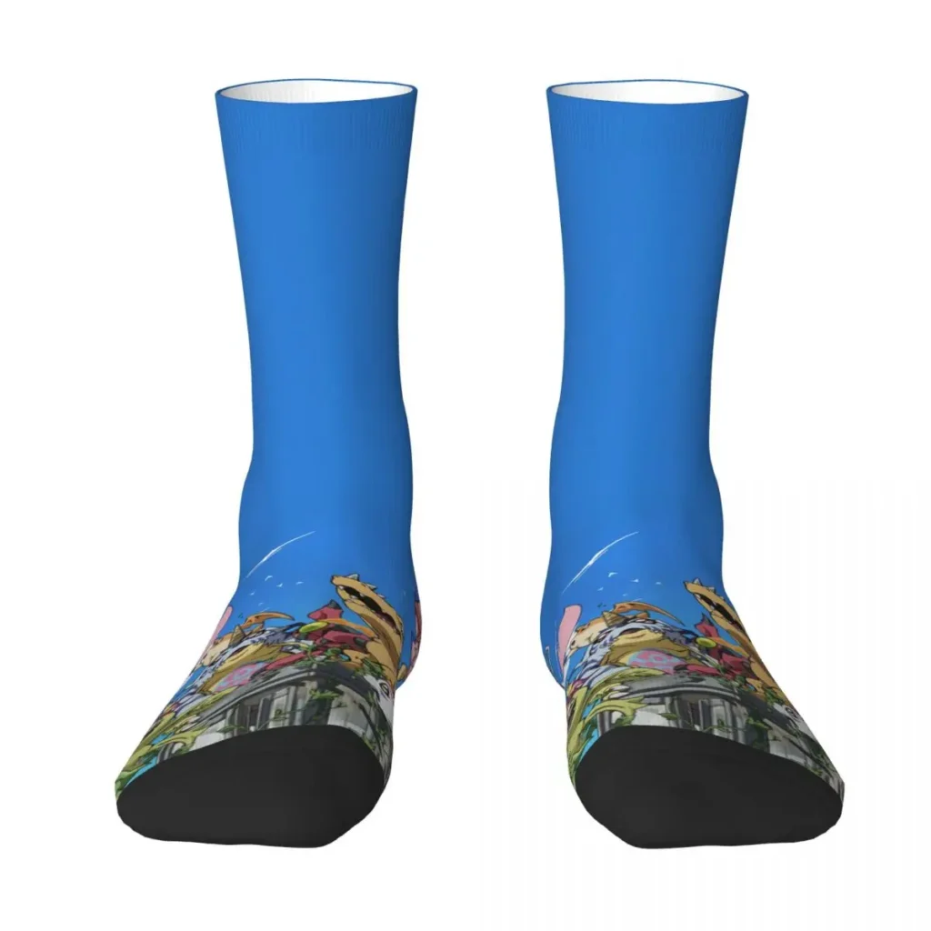 Cool Digimon Adventure Yagami Taichi Anime Sock Socks Men Women Polyester Stockings Customizable Hip Hop 12 - Digimon Merch