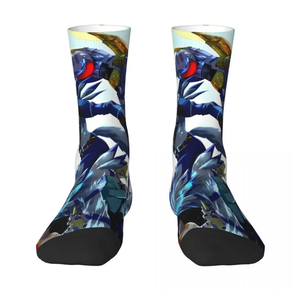 Cool Digimon Adventure Yagami Taichi Anime Sock Socks Men Women Polyester Stockings Customizable Sweetshirt 31 - Digimon Merch