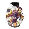 Digimon Adventure Hoodies Anime Monster 3d Print Sweatshirts Boys Girls Hooded Fashion Sweatshirts Cartoons kids Tracksuit 8 - Digimon Merch