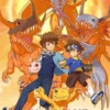 Digimon Adventure Poster 80s TV Anime Retro aesthetic Agumon Piyomon Painting Wall Art Home Decoration Kawaii - Digimon Merch