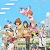 Digimon Adventure Poster 80s TV Anime Retro aesthetic Agumon Piyomon Painting Wall Art Home Decoration Kawaii 17 - Digimon Merch