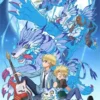 Digimon Adventure Poster 80s TV Anime Retro aesthetic Agumon Piyomon Painting Wall Art Home Decoration Kawaii 4 - Digimon Merch