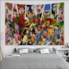 Digimon Anime Tapestry Cartoon Tapestry Art Science Fiction Room Home Decor Wall Hanging Sheets 5 - Digimon Merch