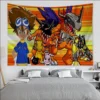 Digimon Anime Tapestry Cartoon Tapestry Art Science Fiction Room Home Decor Wall Hanging Sheets 7 - Digimon Merch