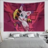 Digimon Anime Tapestry Cartoon Tapestry Art Science Fiction Room Home Decor Wall Hanging Sheets 8 - Digimon Merch