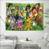 Digimon Anime Tapestry Tapestry Art Printing Indian Buddha Wall Decoration Witchcraft Bohemian Hippie INS Home Decor 5 - Digimon Merch