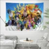 Digimon Anime Tapestry Tapestry Art Printing Indian Buddha Wall Decoration Witchcraft Bohemian Hippie INS Home Decor 8 - Digimon Merch