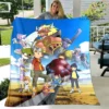 Digimon cartoon Printing blanket Children s Warm blanket Framine Soft and Comfortable Home Travel blanket Birthday 3 - Digimon Merch