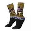 Funny Crazy Sock for Men WANTED DEAD OR ALIVE Hip Hop Vintage Digital Monster Digimon Anime - Digimon Merch