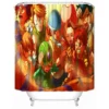 Musife Custom DIGIMON Shower Curtain Waterproof Polyester Fabric Bathroom With Hooks DIY Home Decor 5 - Digimon Merch