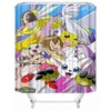 Musife Custom DIGIMON Shower Curtain Waterproof Polyester Fabric Bathroom With Hooks DIY Home Decor 8 - Digimon Merch