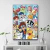 Posters for Wall Decoration for Home Anime Digimon Adventure Poster Decorative Prints Wall Painting Cute Room 11 - Digimon Merch