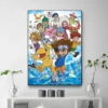 Posters for Wall Decoration for Home Anime Digimon Adventure Poster Decorative Prints Wall Painting Cute Room 2 - Digimon Merch