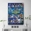 Posters for Wall Decoration for Home Anime Digimon Adventure Poster Decorative Prints Wall Painting Cute Room 4 - Digimon Merch