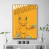 Posters for Wall Decoration for Home Anime Digimon Adventure Poster Decorative Prints Wall Painting Cute Room 6 - Digimon Merch