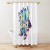 urshower curtain closedsquare1000x1000.1 18 - Digimon Merch