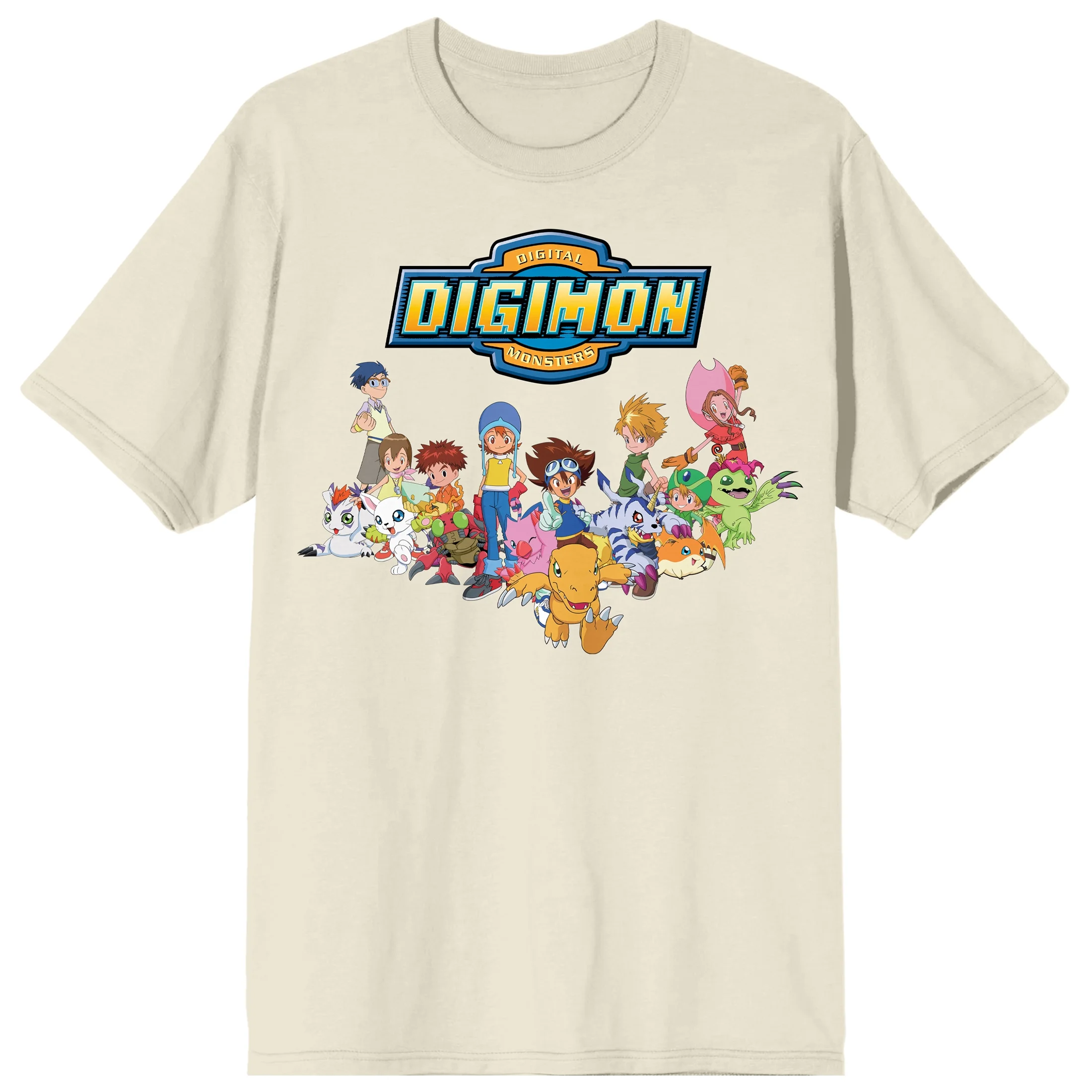 Digimon Main Characters Anime Logo - Digimon Merch