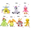 kf S4c533b38d7b44c62aa1e7c1b6d908eaeN Digimon Adventure Tailmon Agumon Piyomon Plush Stuffed Doll Bed Decoration Pillow Children s Companion Toy Boy - Digimon Merch