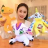 kf Sc7691652fa5643f39c20cc724acb4084N Digimon Adventure Plush Toy Patamon Agumon Tailmon Gomamon Piyomon Gabumon Tentomon Stuffed Doll Kids Plushie Christmas - Digimon Merch