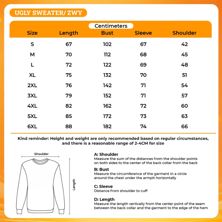 3D UGLY SWEATER - Digimon Merch