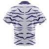 Garurumon Fur Digimon Button Up Hawaiian Shirt BACK Mockup - Digimon Merch
