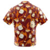 patamon Button Up Hawaiian Shirt back - Digimon Merch